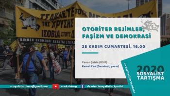 Canan Şahin (DSİP)
Kemal Can (Gazeteci, yazar) Otoriter rejimler, faşizm ve demokrasi #SosyalistTartışma2020